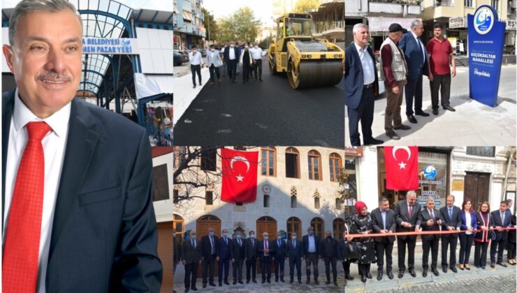 YILMAZ: “HALKA HİZMET HAKK’A HİZMETTİR”